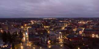 bangor at night