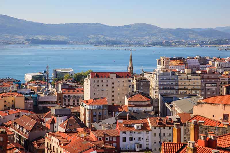 View Of Santander, Spain