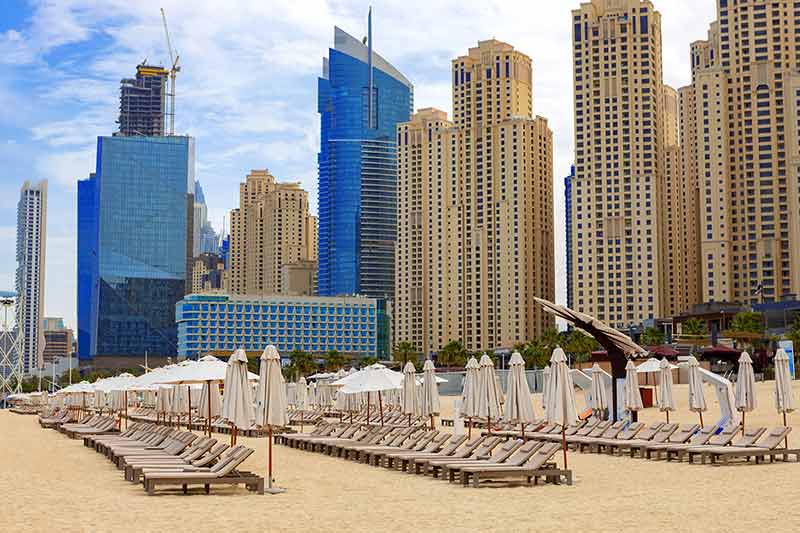 Panorama Of The Beach