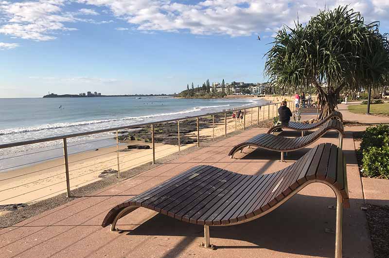 not all beaches on the sunshine coast have public deckchairs