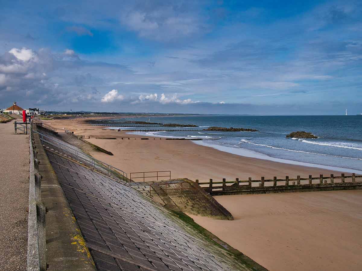 beautiful beaches in scotland deserted aberdeen beach