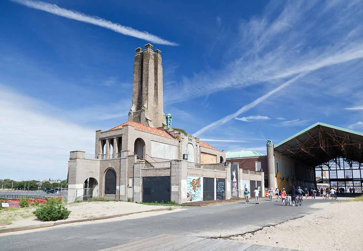 The Old Casino At Beach In Asbury Park