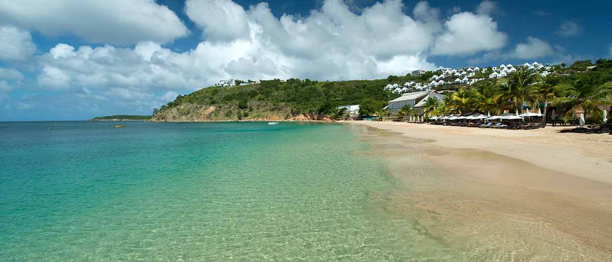 best anguilla beaches Crocus Bay villas on the side of the cliff