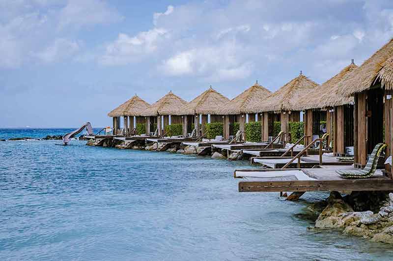 best beaches in aruba cabanas with day beds
