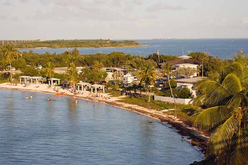 Bahia Honda State Park Seen From Above