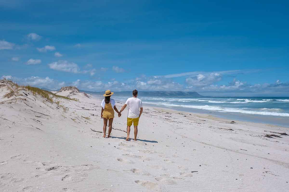 Cape Nature Walker Bay Beach Near Hermanus Western Cape