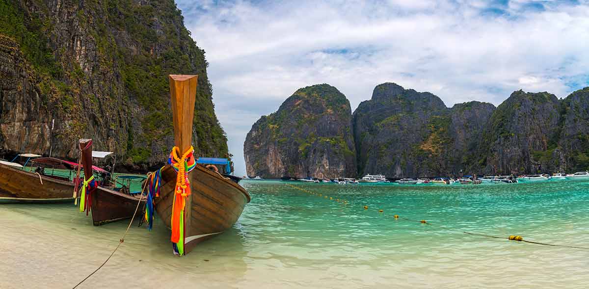best beaches to visit in asia Maya Bay