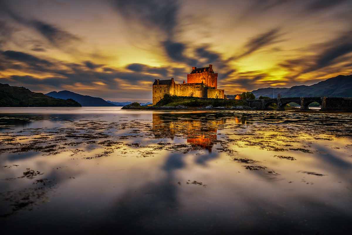 best castles in scotland Eilean Donan Castle