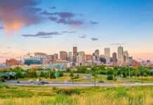 20 Colorado Cities And Towns With Scenery You Won’t Forget Denver Downtown City Skyline, Cityscape Of Colorado In USA
