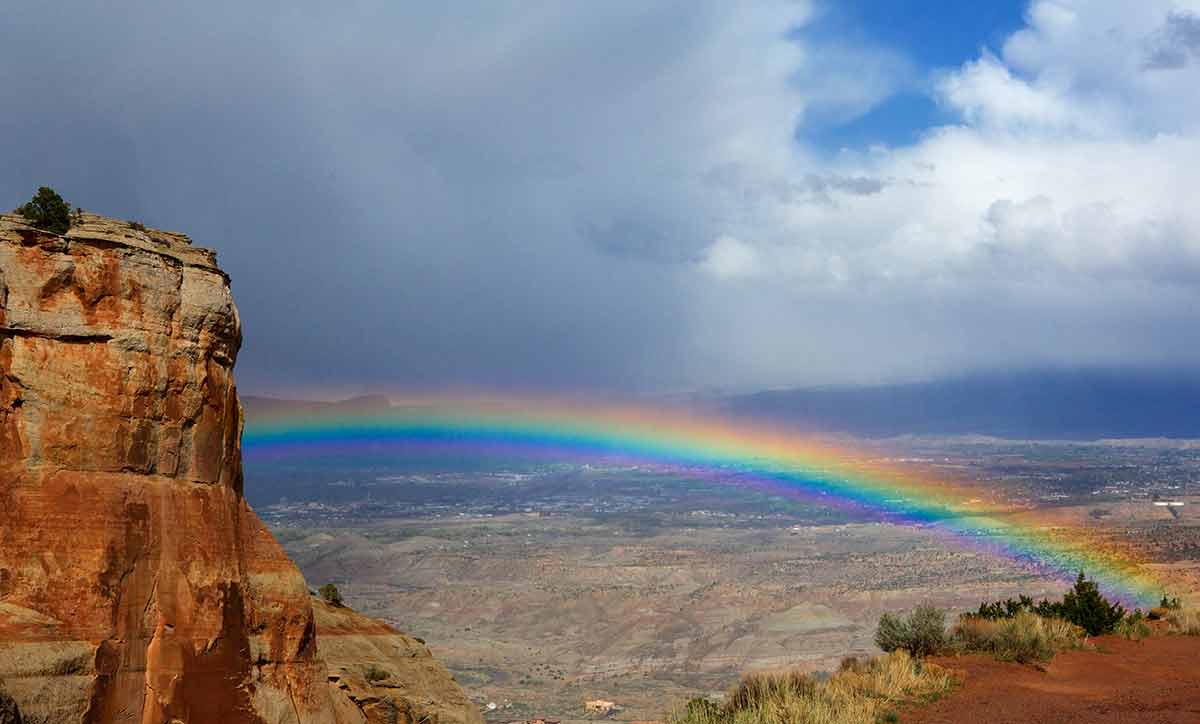 Rainbow Over Grand Junction