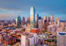 20 Texas Cities And Towns You Need To Visit At Least Once Dallas downtown skyline at sunset