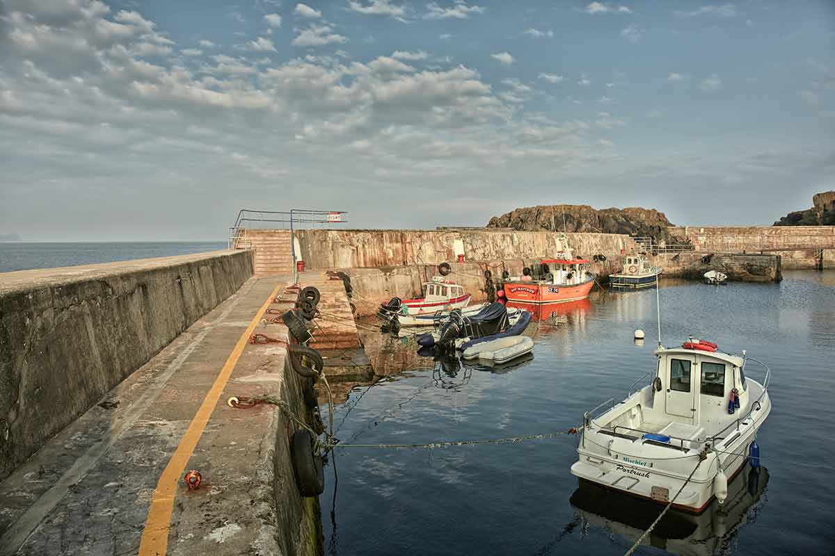 Portstewart Is A Small Town In County London-Derry