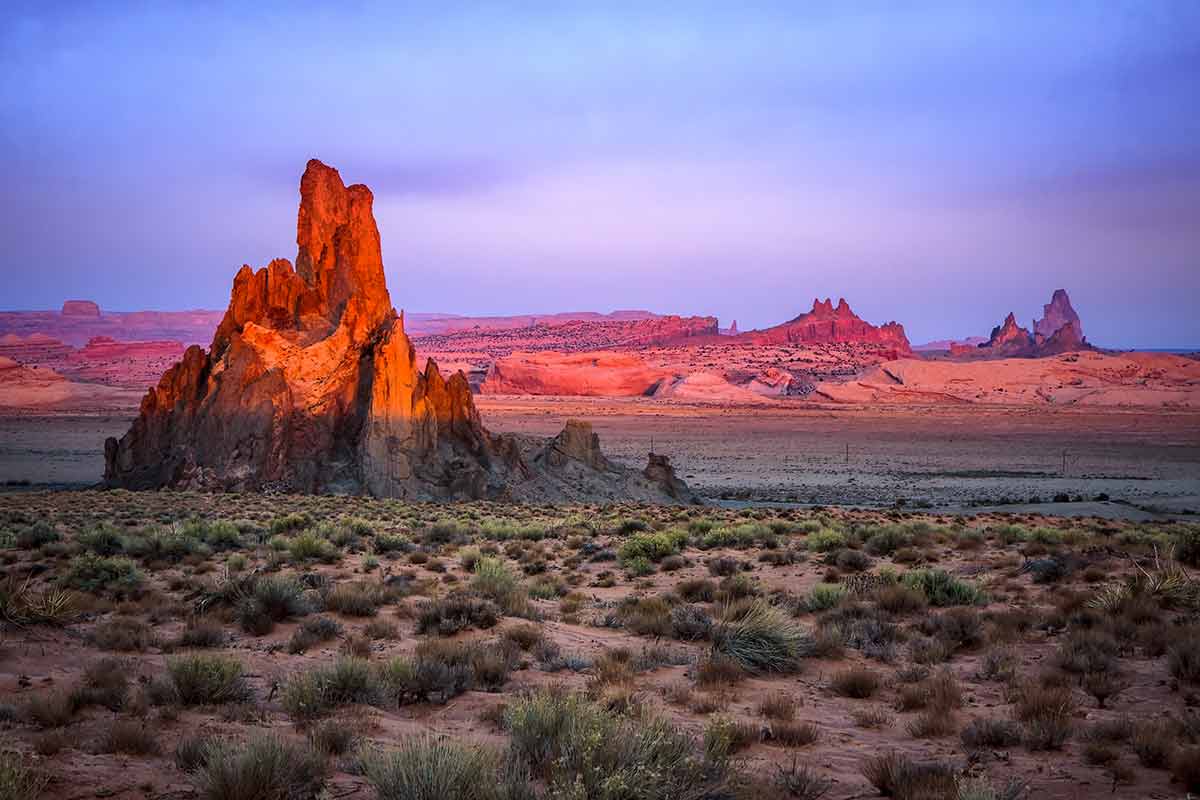 Church Rock Near Kayenta Arizona