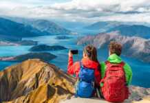 Summit Of Famous Hike To Roys Peak, New Zealand