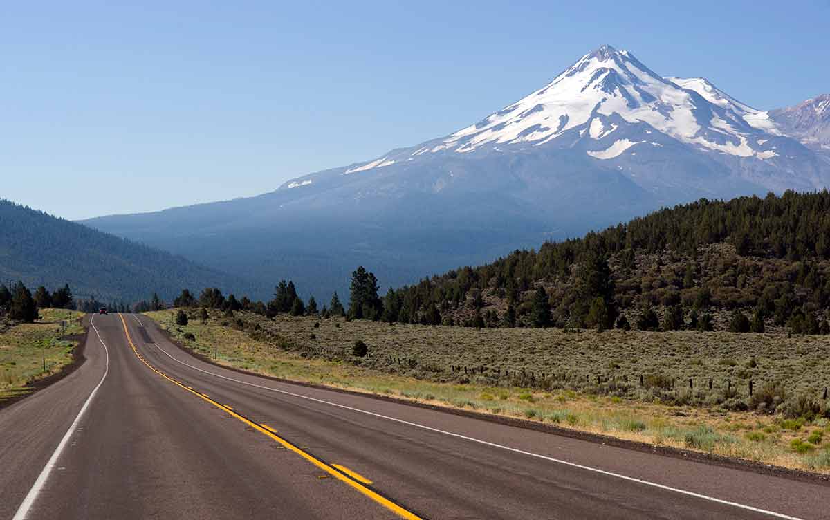 best songs about california road to Mount Shasta