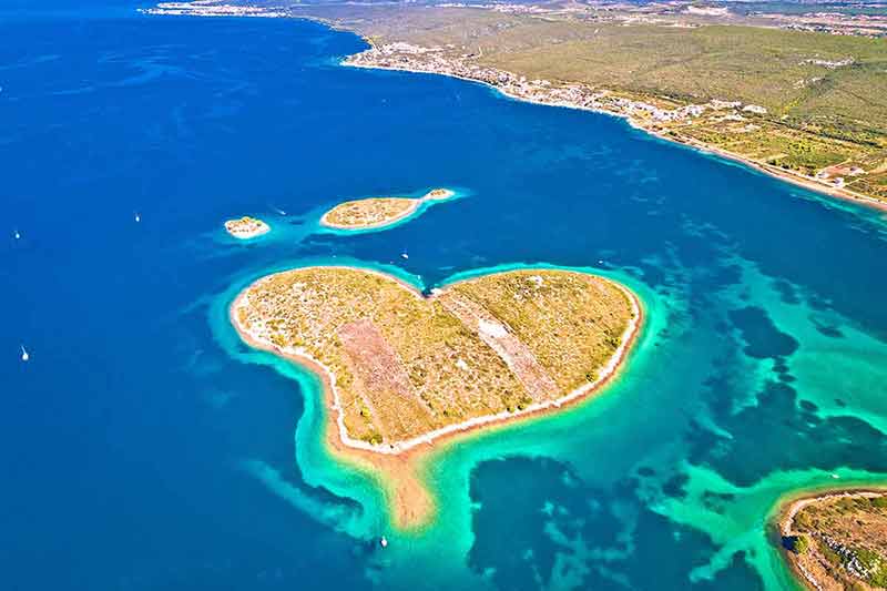 best things to do and see in zadar aerial view