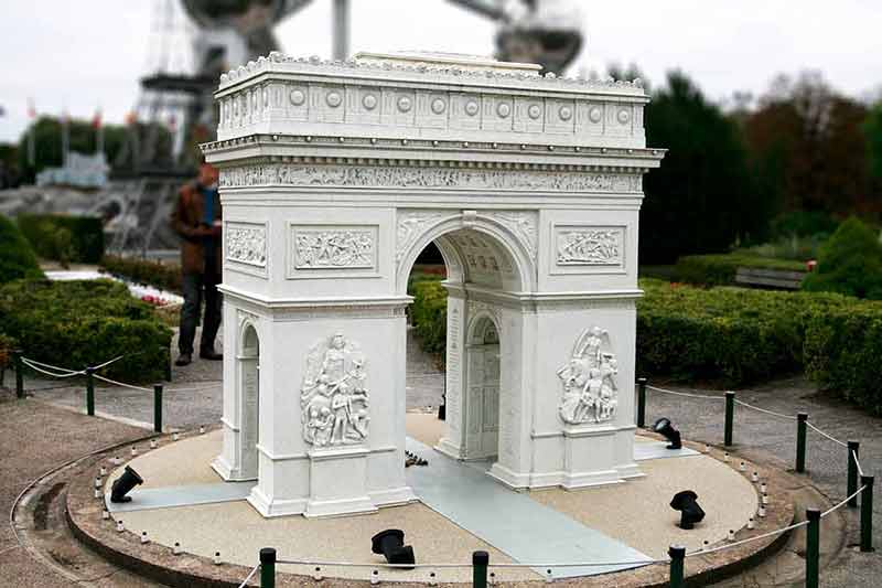 Paris Triumph Arc In Mini Europe Park