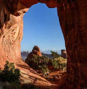 20 things to do in Moab that will blow your mind Arch View In Arches National Park
