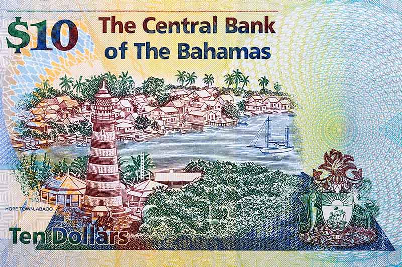 Hope Town From Bahamian Money