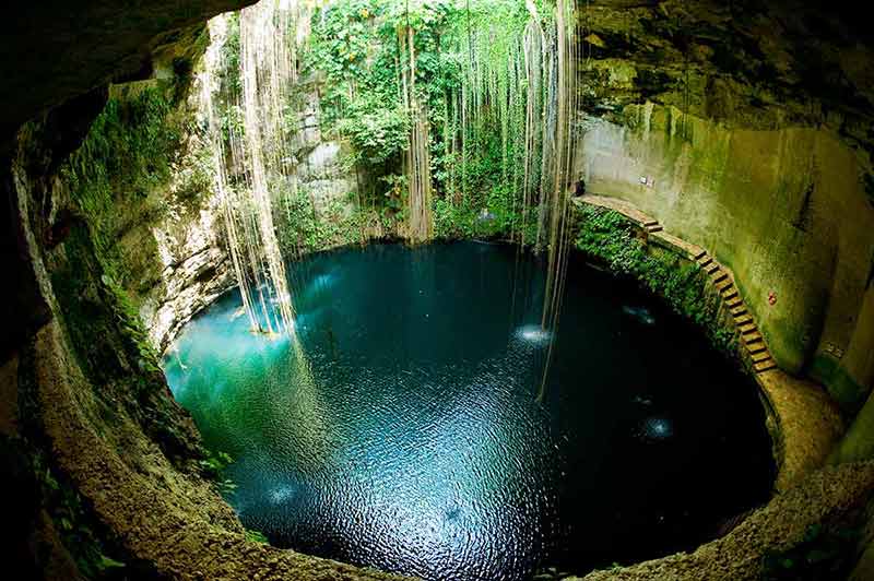 best time to visit Mexico Ik Kil Cenote Chichen Itza