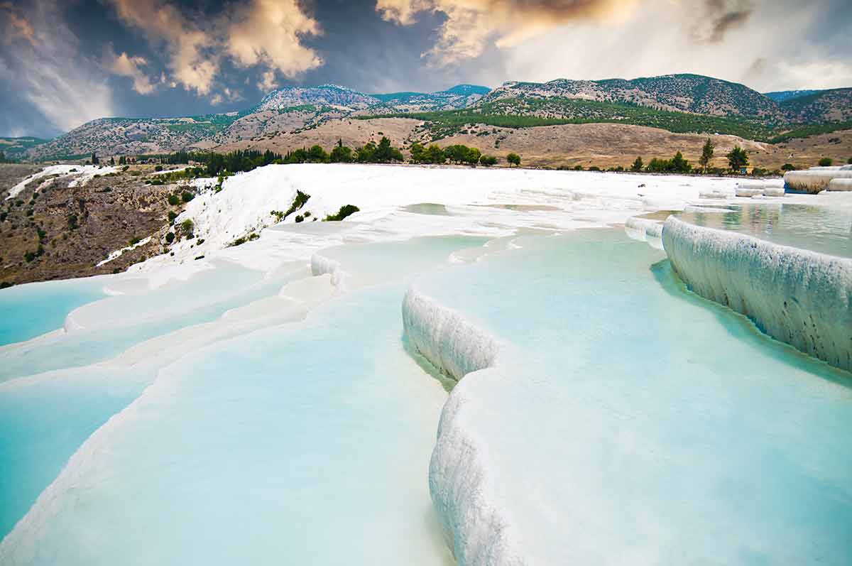 best time to visit greece turkey terraced pools