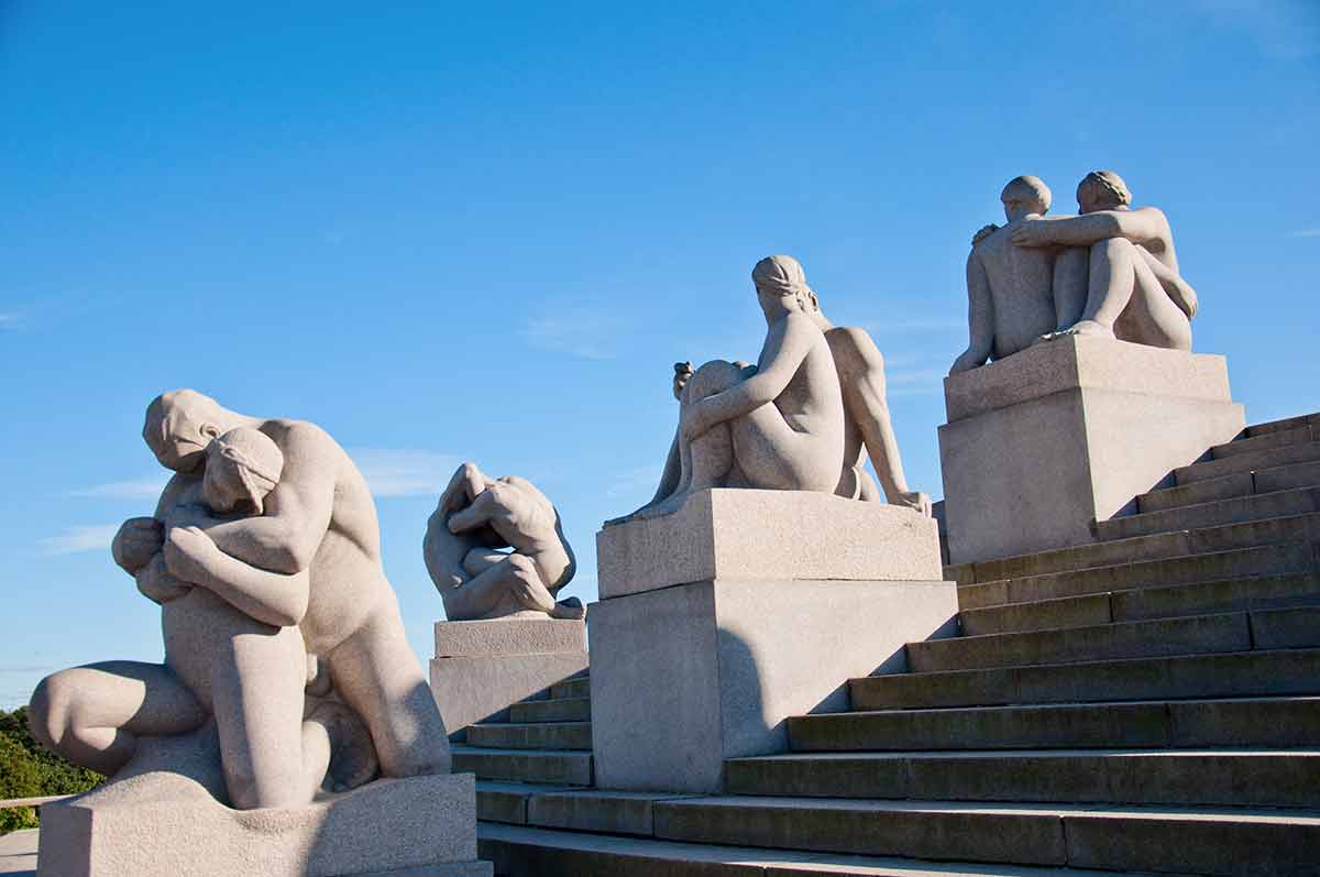 best time to visit norway vigeland sculpture park