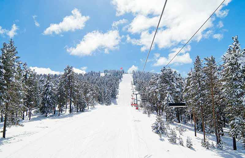 best time to visit turkey and greece winter ski slopes