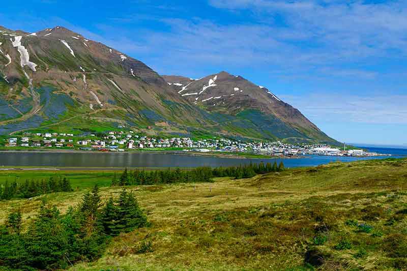 The Fishing Town of Siglufjordur