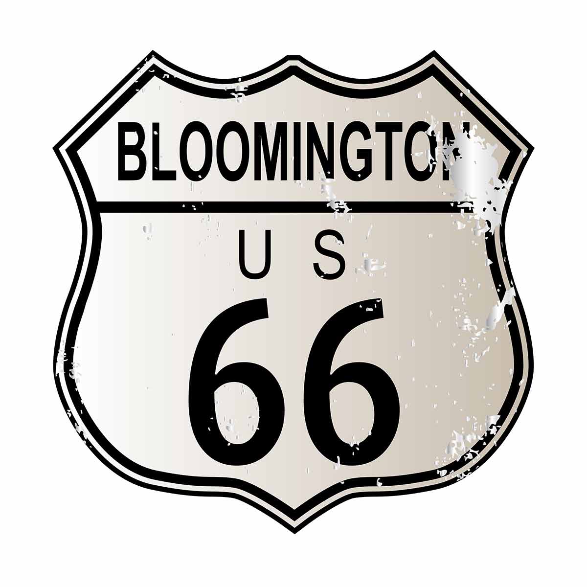 bloomington route 66 sign