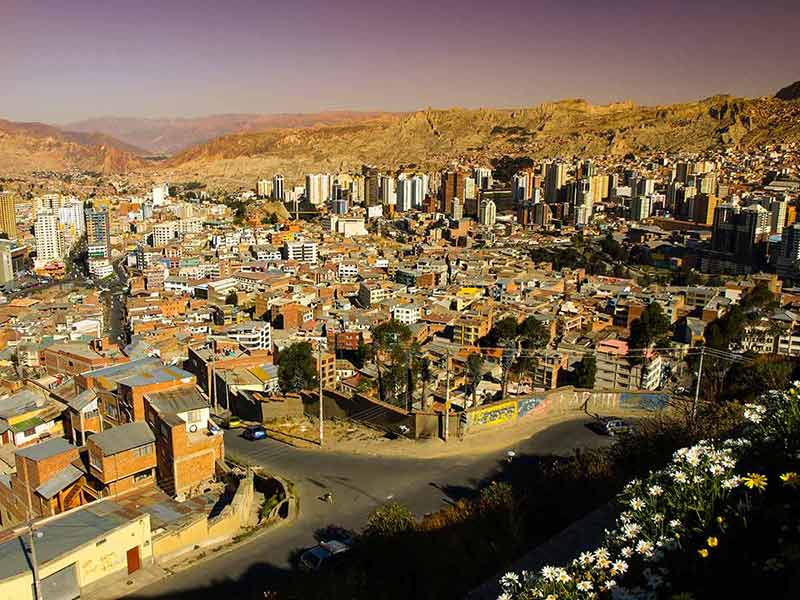 Modern Centre Of La Paz