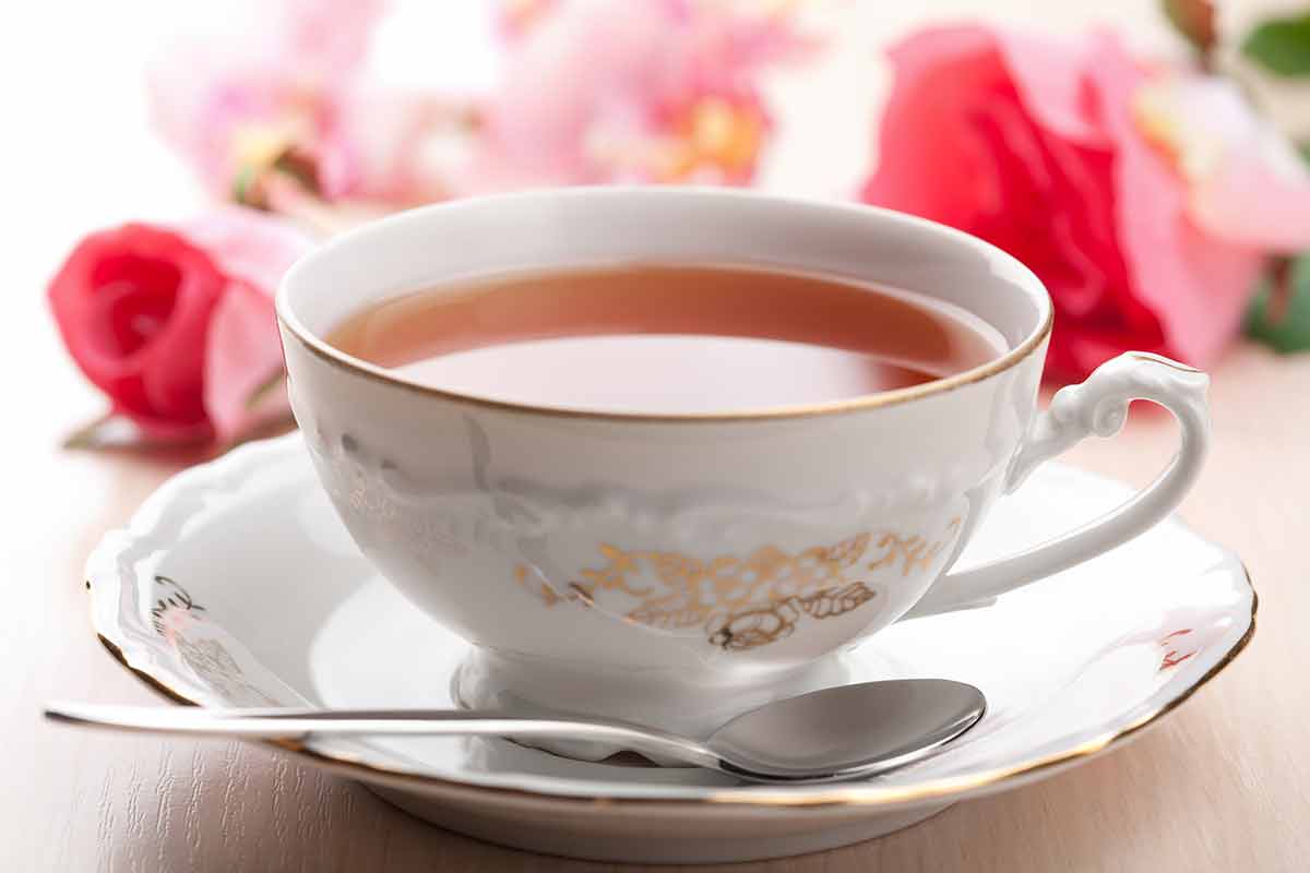 british drinks english breakfast tea in china tea cup