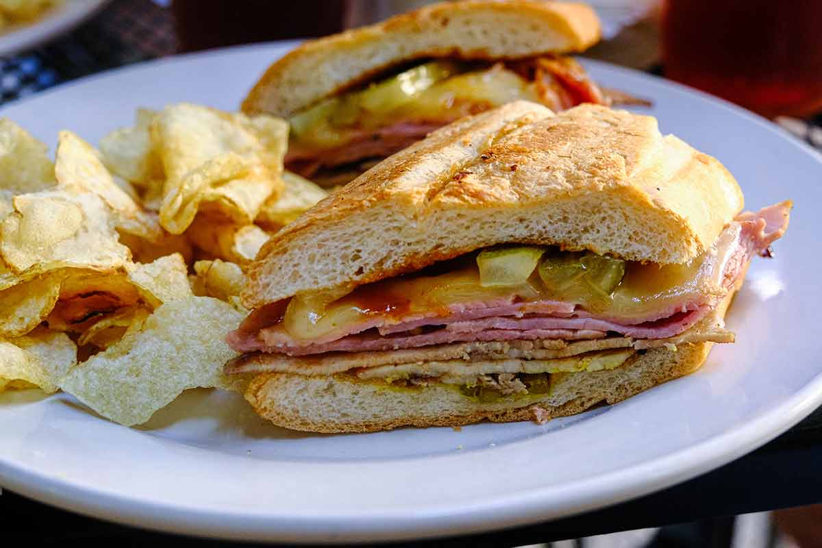 Cuban Sandwich With Chips