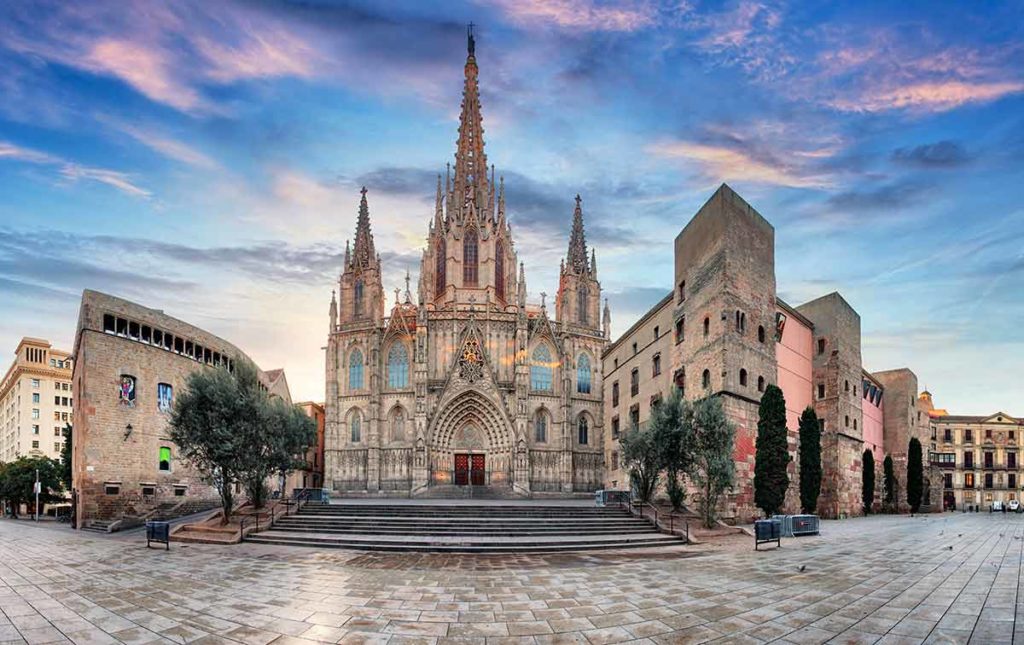 cathedral barcelona landmark