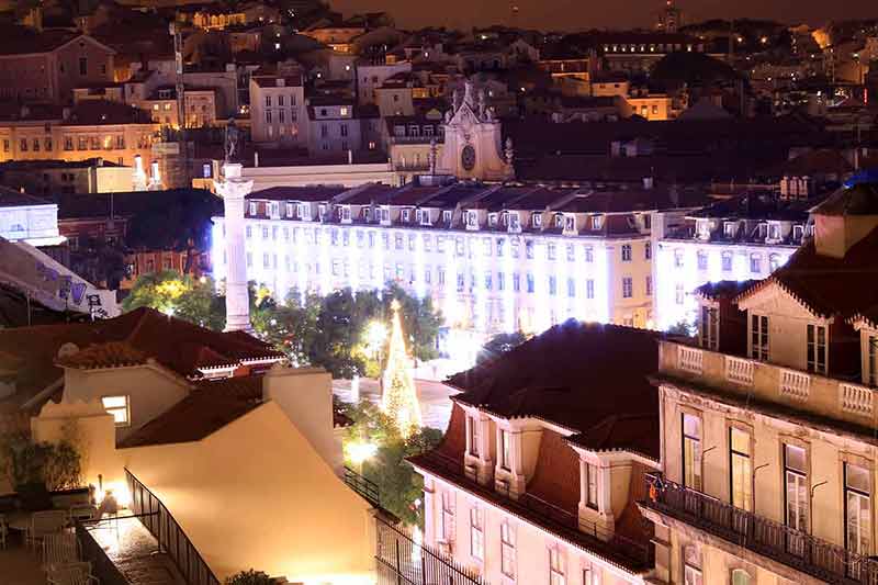 christmas in lisbon portugal