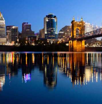 20 Amazing Things To Do In Cincinnati cincinnati skyline at night