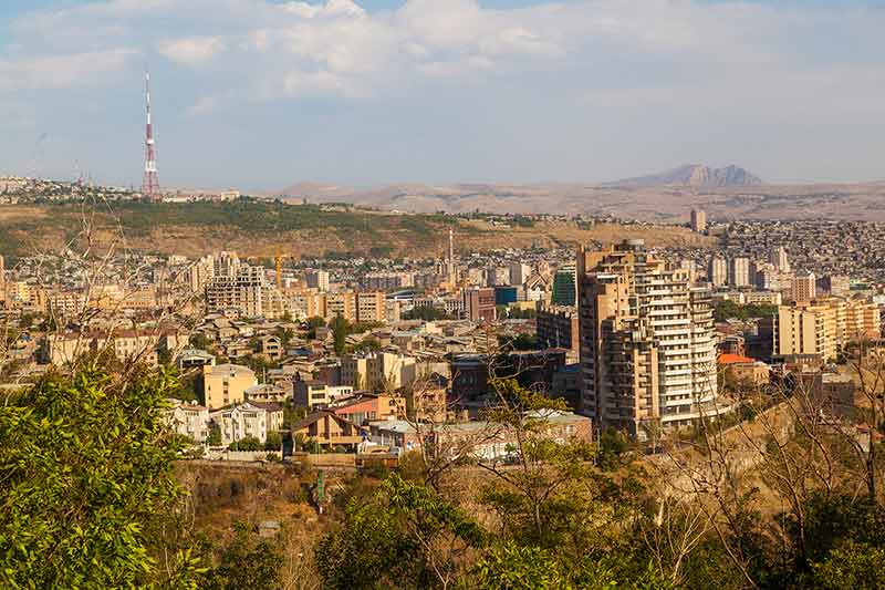 View Of The City Of Yerevan
