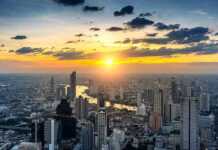 20 Incredible Cities In Asia Everyone Should Experience At Least Once Beautiful Sunset in Bangkok
