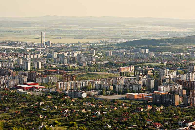 Part Of Sliven City, Bulgaria