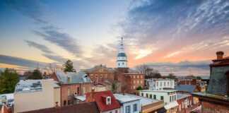 20 Maryland Cities And Towns That Are Surprisingly Beautiful charming historic buildings in Annapolis