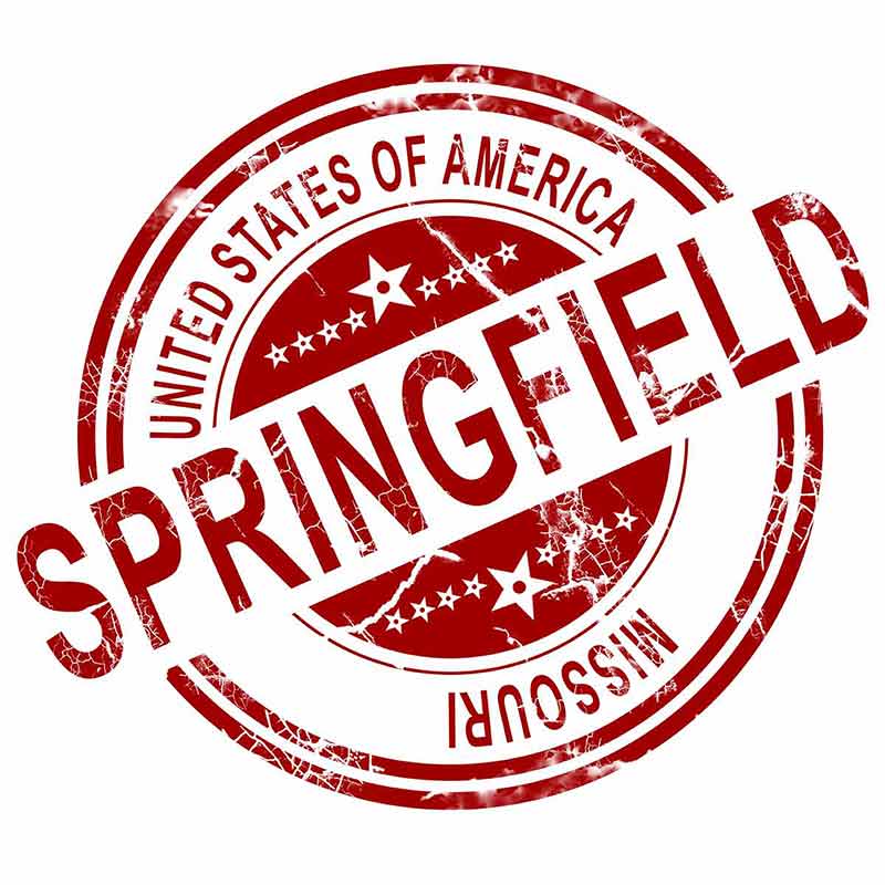 Springfield Missouri stamp