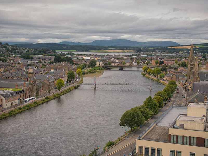 River Ness in the City of Inverness