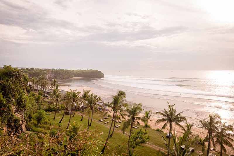 Ocean Coast At Bali