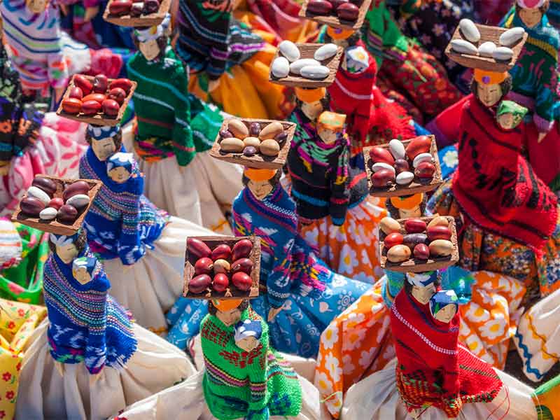 creel chihuahua mexico colourful dolls
