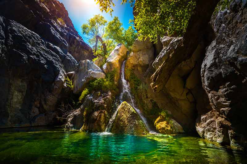 darwin falls california waterfalls