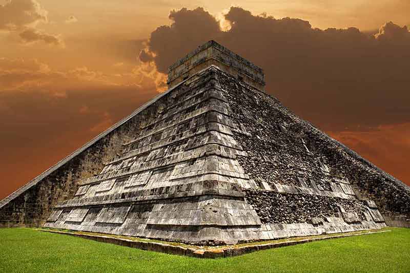day trips from cancun to chichen itza temple and orange sky
