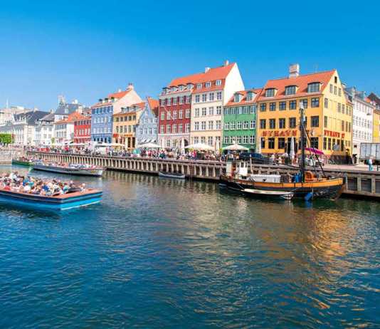 Nyhavn in the centre of Copenhagen