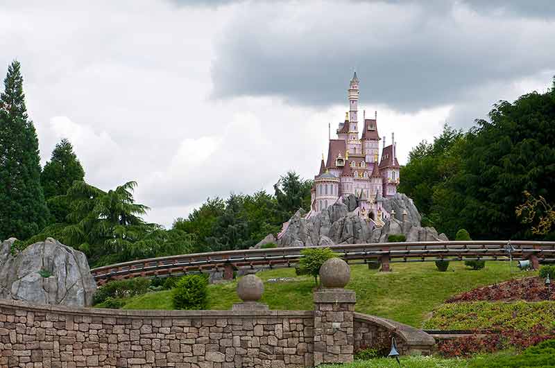 Castle In The Disneyland Paris