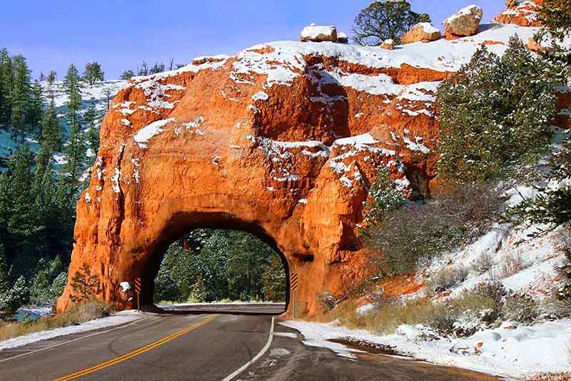 Dixie National Forest Rock Tunnel