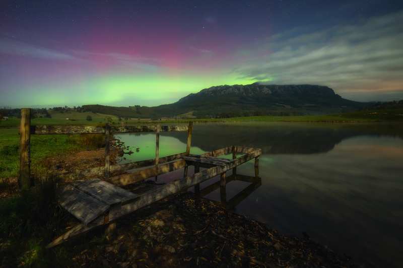 Tasmania aurora photo