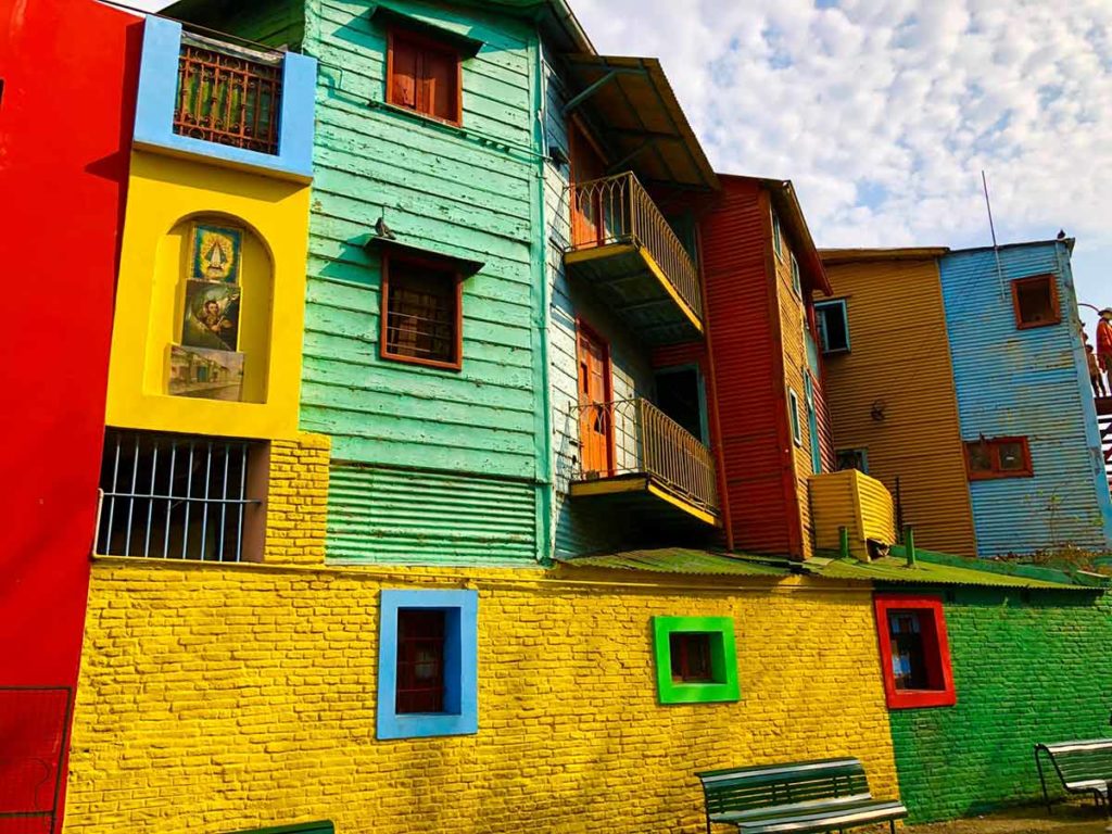 el caminito coloured houses buenos aires